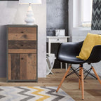 Best Chest Storage Cabinet 2 Drawers 1 Door