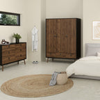 Ry Wardrobe 3 Doors 3 Drawers