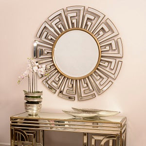 Claridge Deco Mirrored Console