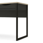 Function Plus Desk 1 Drawer with Oak Trim