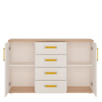 4KIDS 2 Door 4 Drawer Sideboard