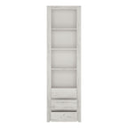Angel Tall Narrow 3 Drawer Bookcase