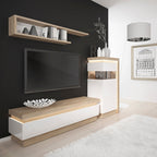 Lyon 2 Drawer TV Cabinet (including LED lighting)
