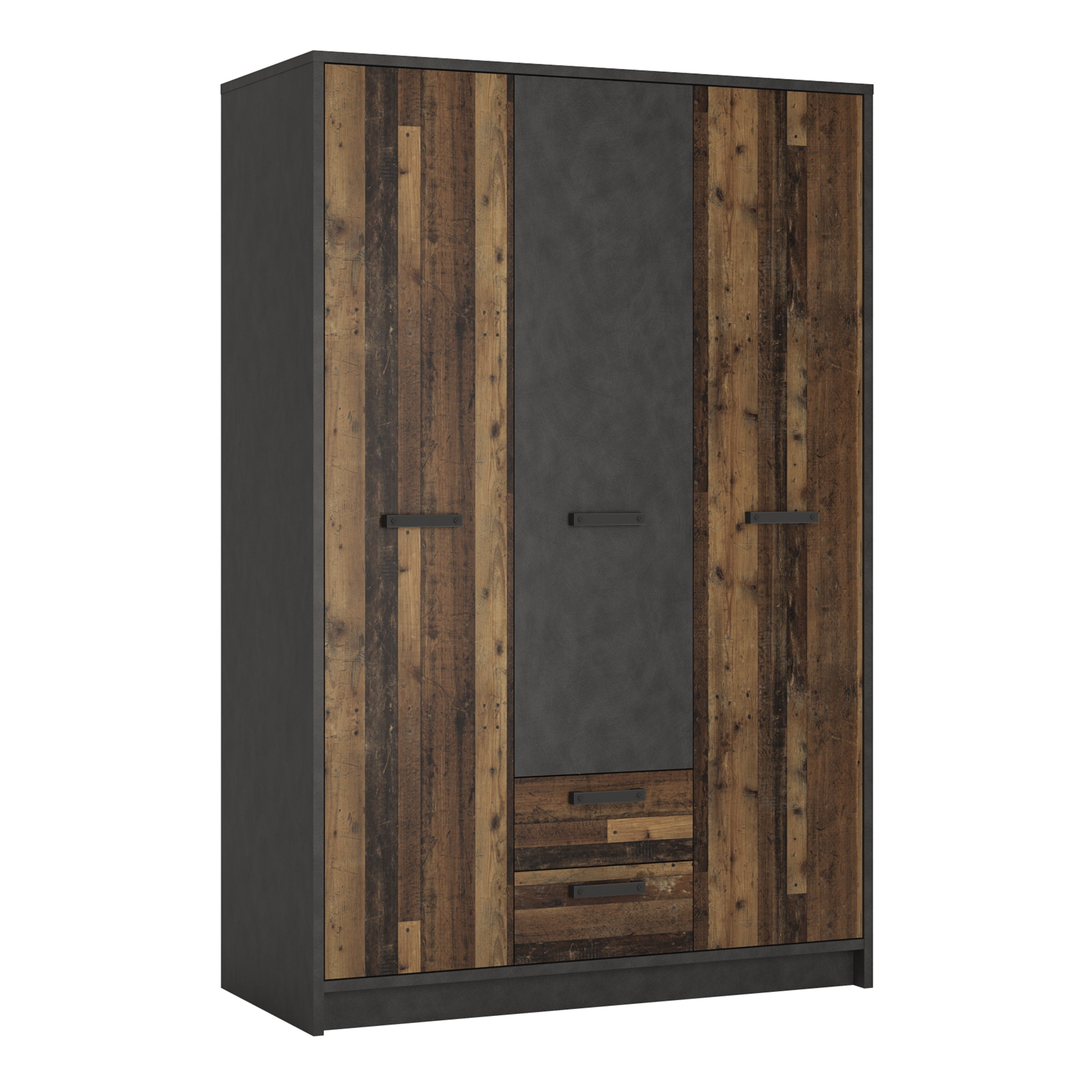 Brooklyn Wardrobe with 2 Drawers