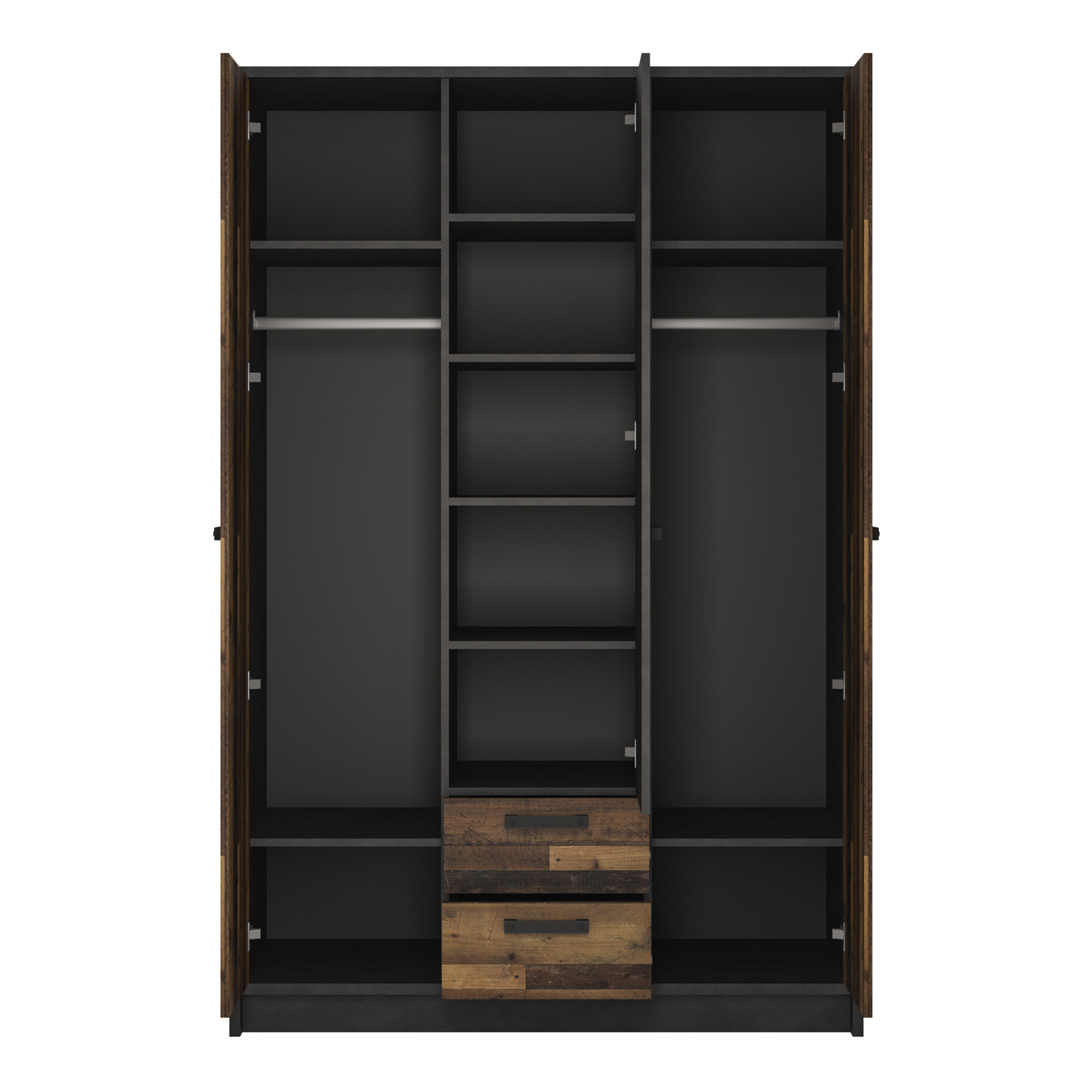 Brooklyn Wardrobe with 2 Drawers