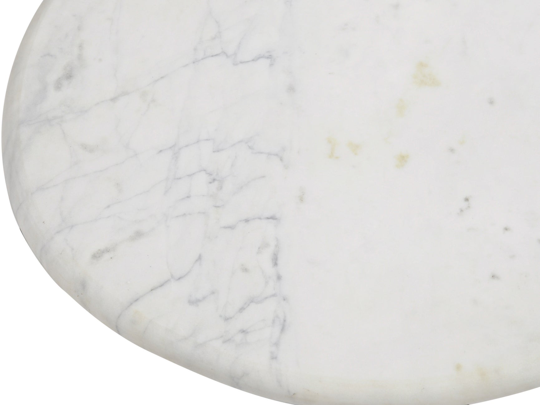 Nolita White Marble And Antique Gold Iron Coffee Table