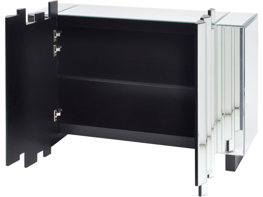 Crystalline Mirrored Cabinet