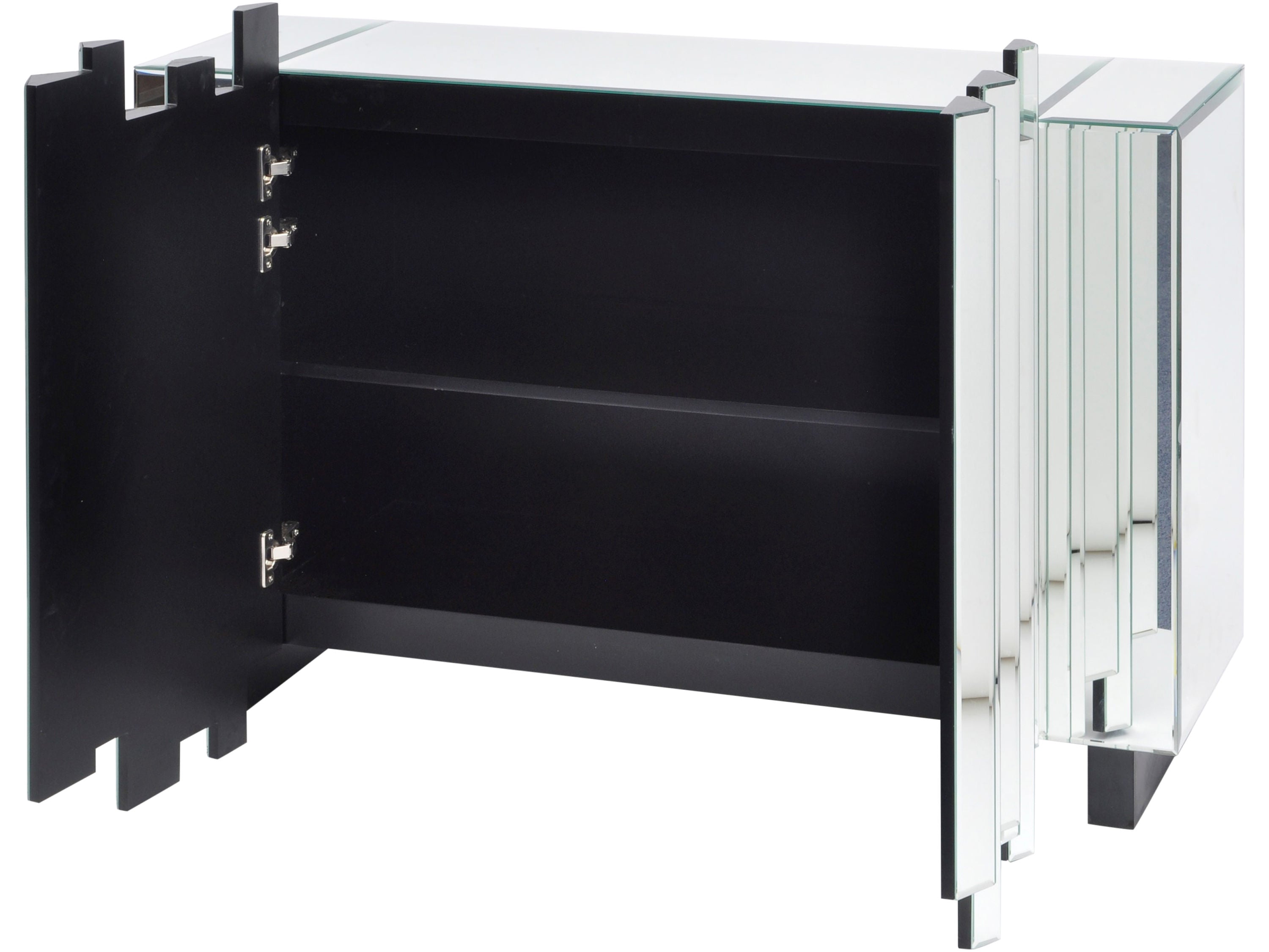 Crystalline Mirrored Cabinet