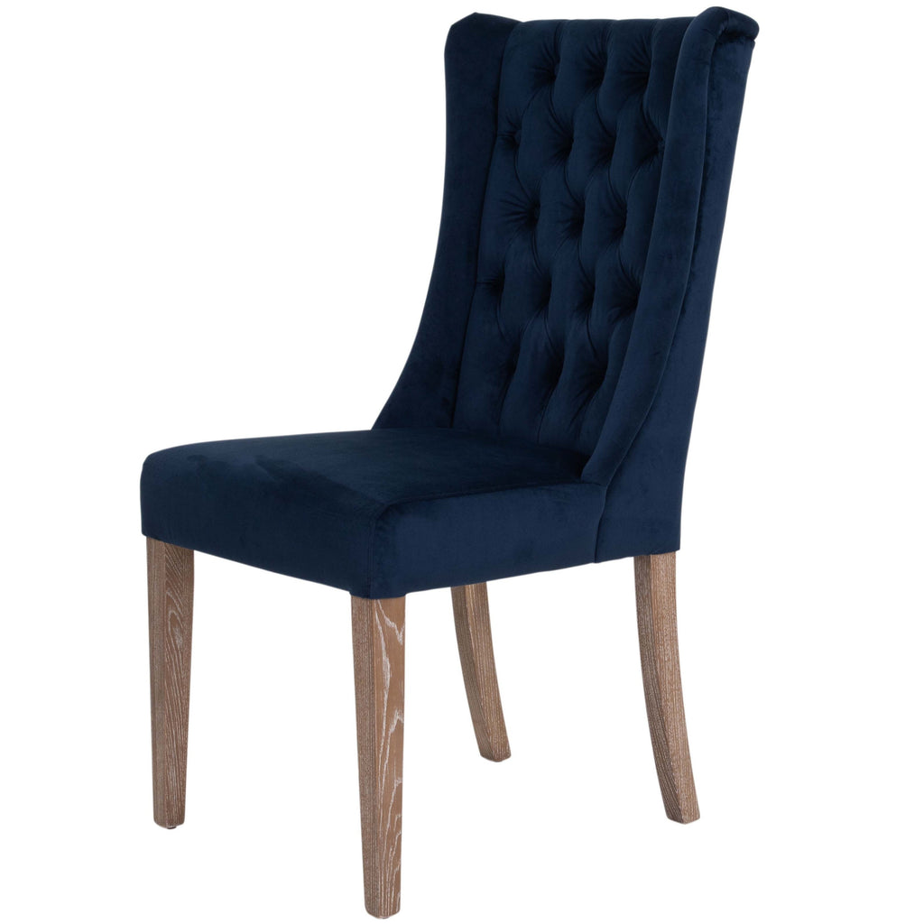 Ex-Display Pair of Richmond Velvet Buttonback Dining Chair