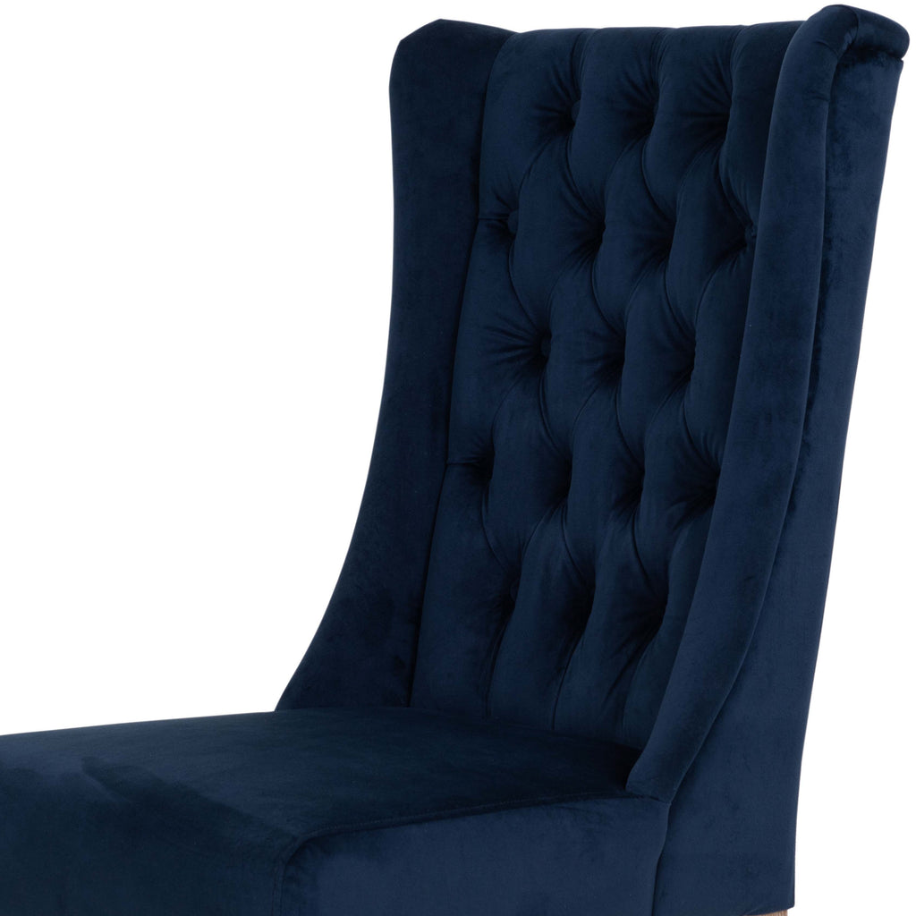 Ex-Display Pair of Richmond Velvet Buttonback Dining Chair