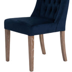 Ex-Display Pair of Richmond Velvet Buttonback Dining Chair