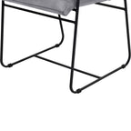 Belton Metal Framed Dining Chair With Arms