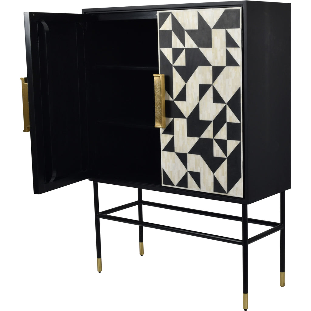 Wolseley Bone Inlay Drinks Cabinet