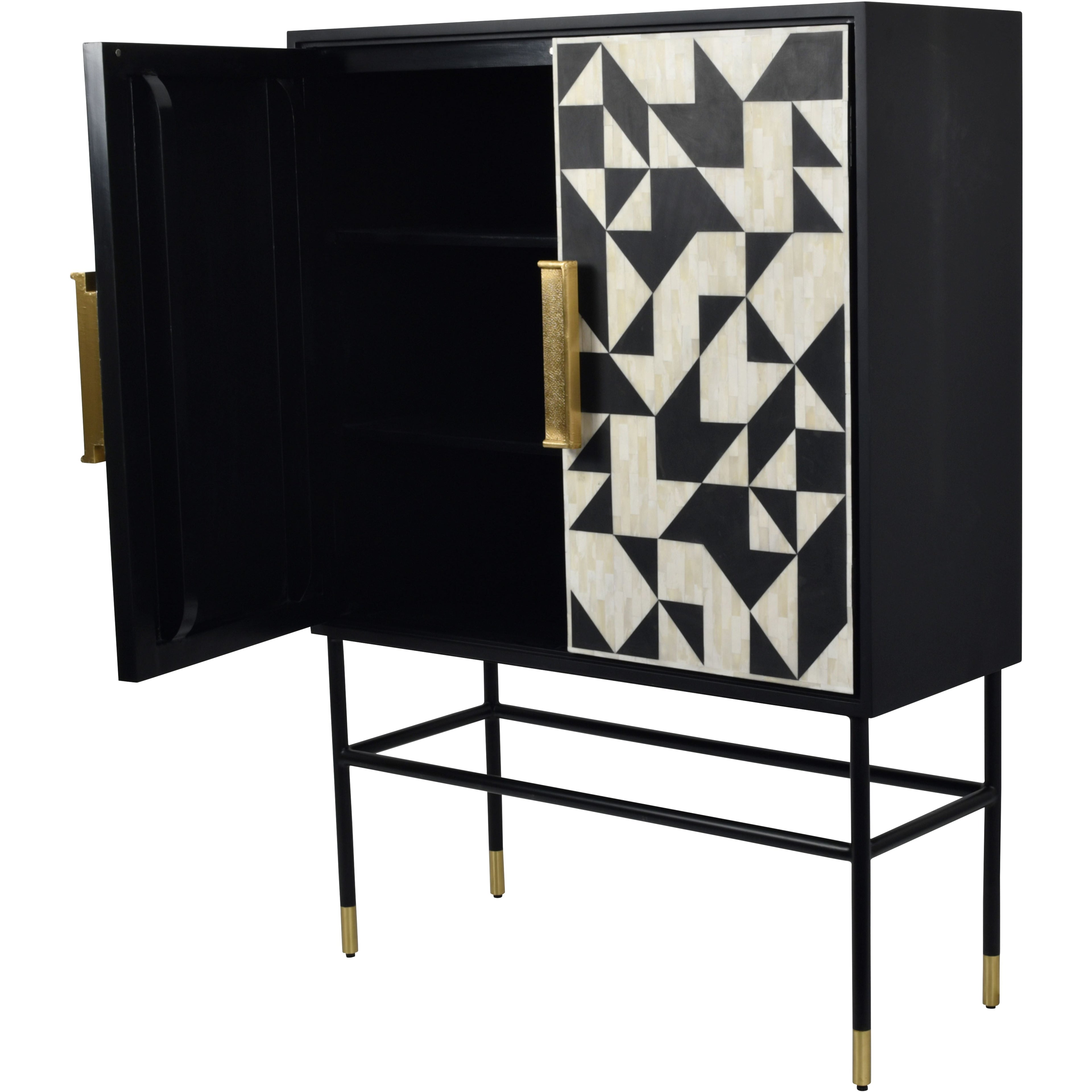 Wolseley Bone Inlay Drinks Cabinet