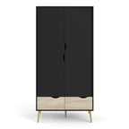 Oslo Wardrobe 2 Doors 2 Drawers