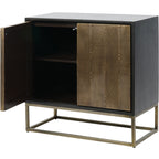 Izabella Embossed 2 Door Cabinet