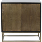 Izabella Embossed 2 Door Cabinet