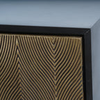 Izabella Embossed 2 Door Cabinet