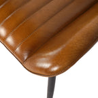 Pair of Pembroke Leather Dining Chairs