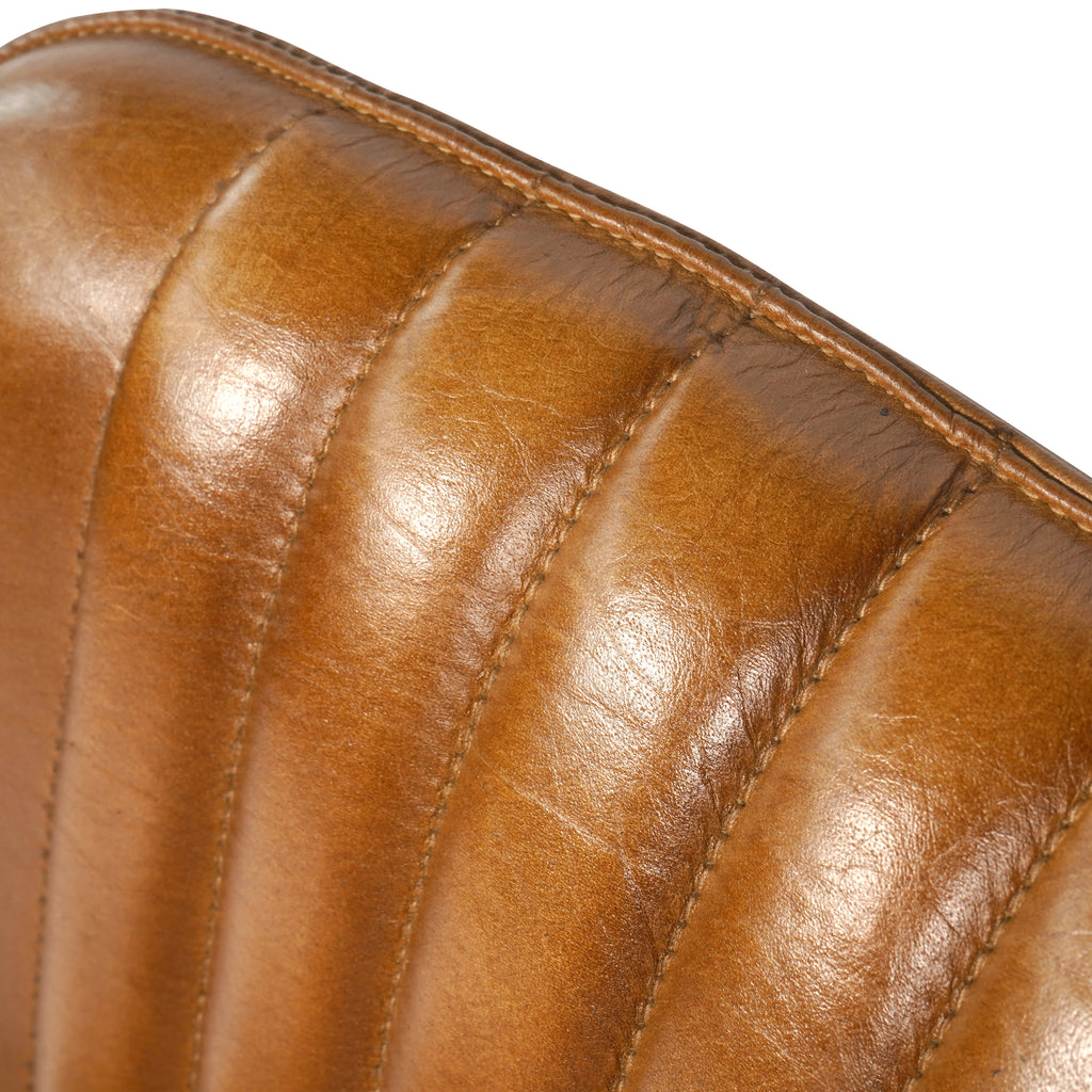 Pair of Pembroke Leather Dining Chairs