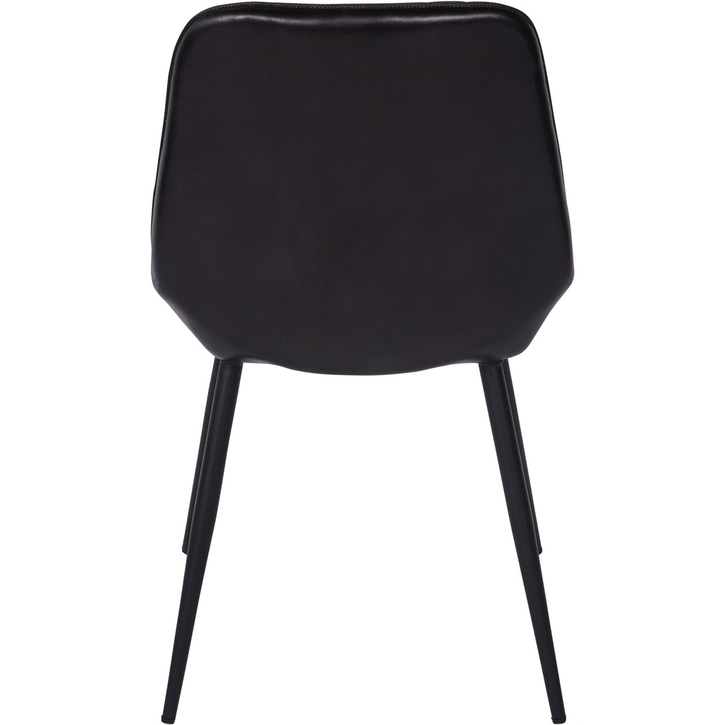 Pair of Pembroke Leather Dining Chairs