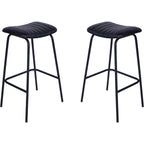 Pair of Robinson Leather Bar Stools