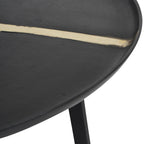 Arizona Set of Two Textured Aluminium Coffee Tables