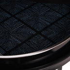 Squares Pattern Set Of 2 Side Tray Tables