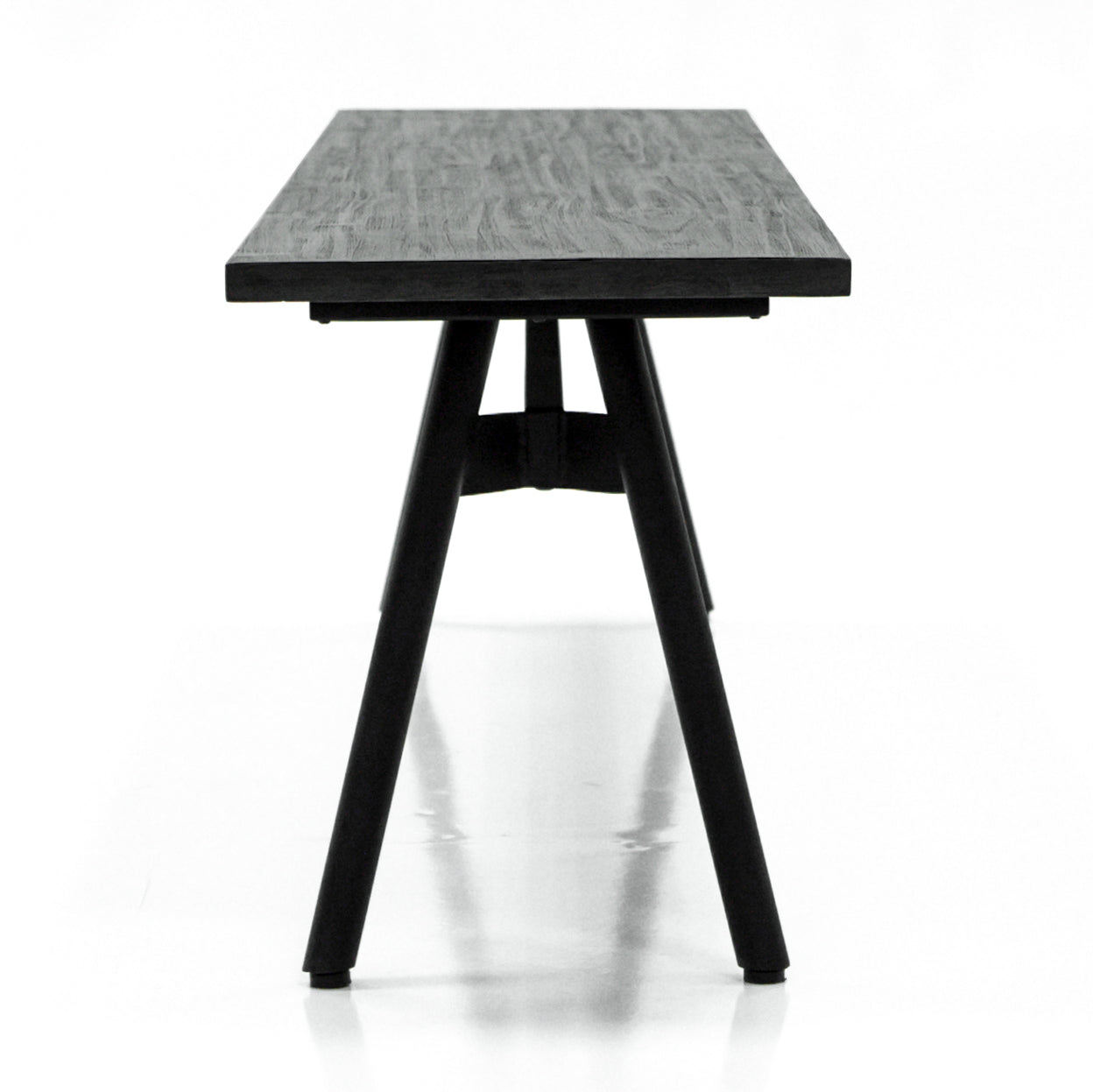 Burnham II Herringbone Wooden Bench