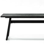 Bronks Black Acacia Bench