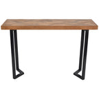 Marston Geometric II Wooden Hall Console Table