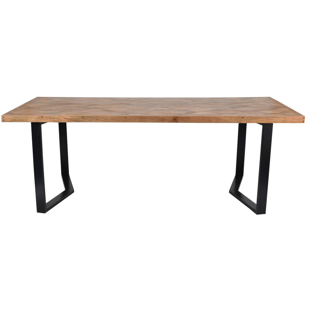 Marston II Geometric Wooden Dining Table