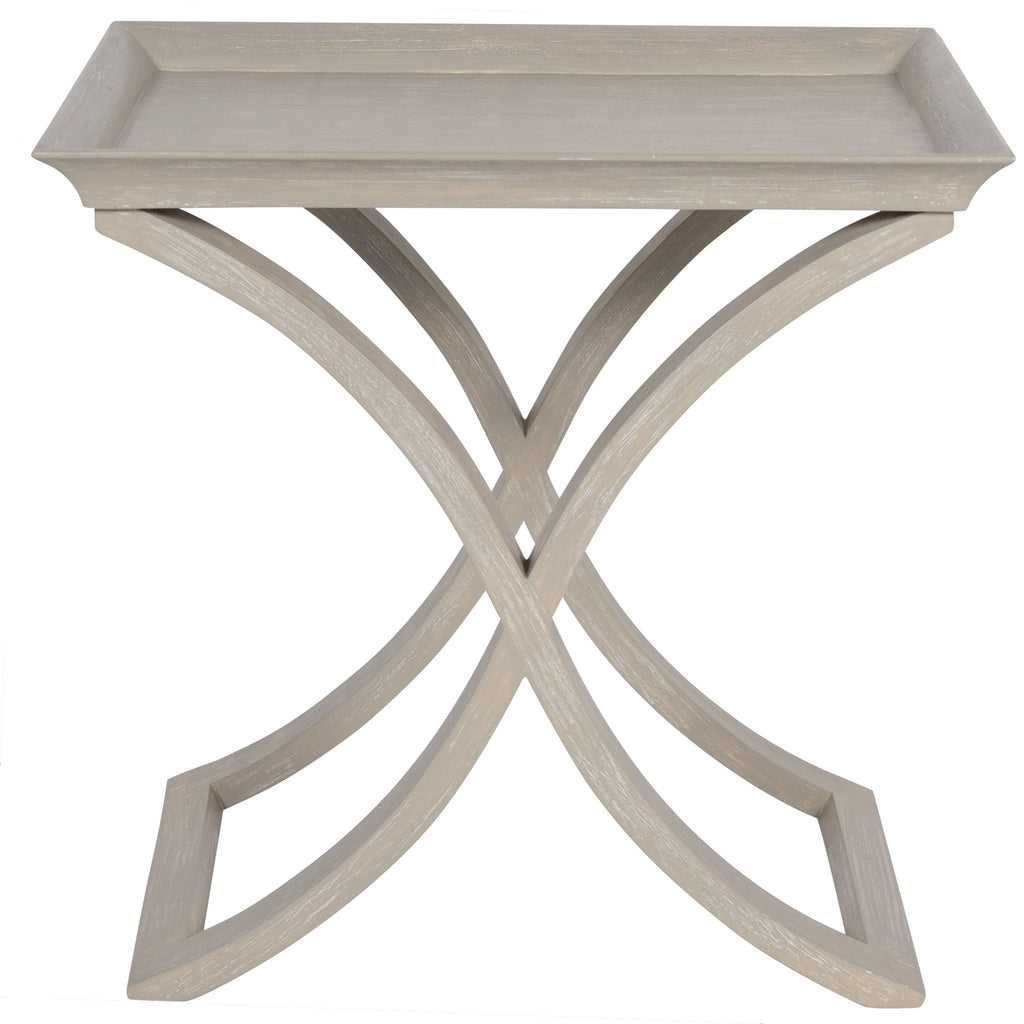Laura Ashley Grey Alderby Side Table