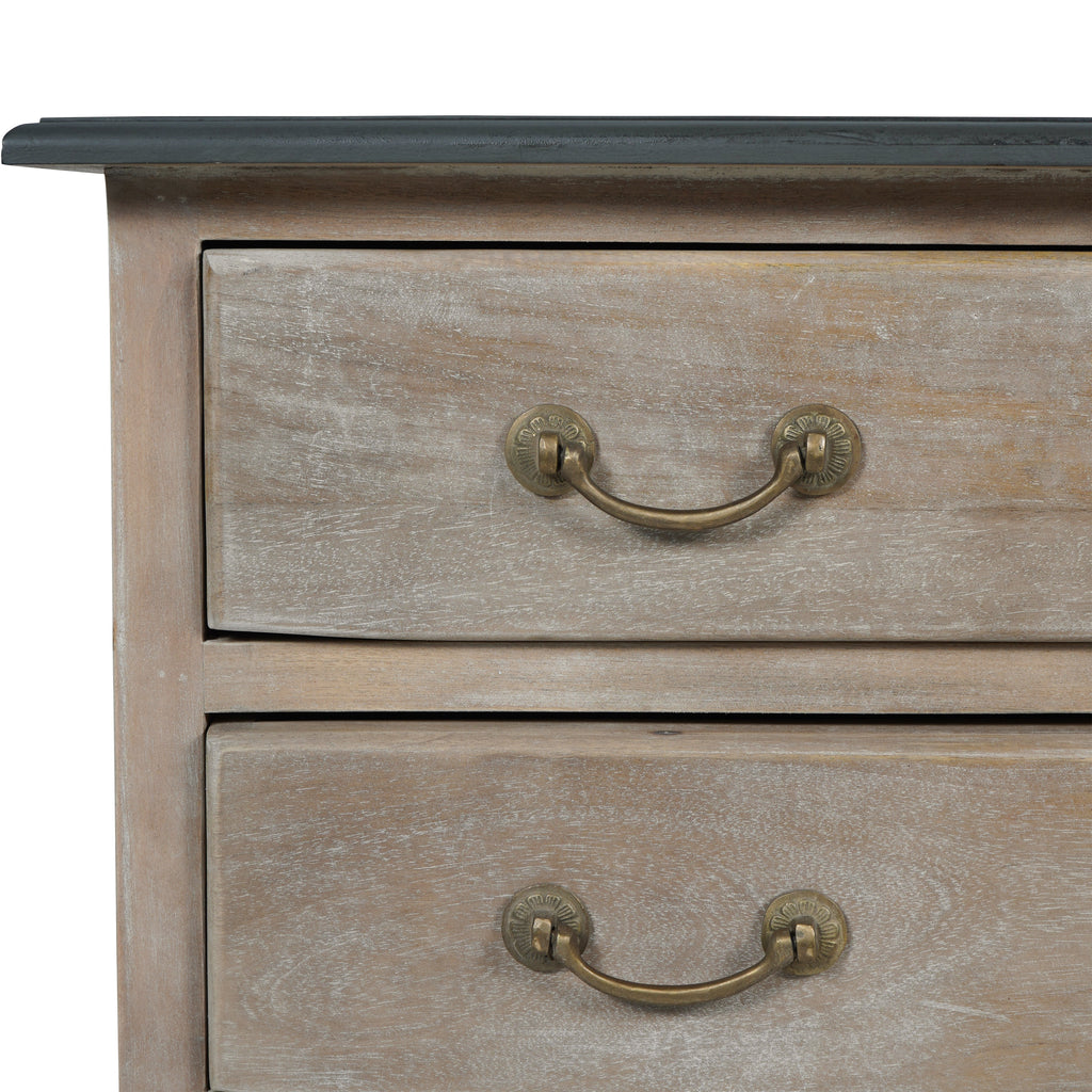 Laura Ashley Natural Wood Swannington 4 Drawer Chest of Drawers