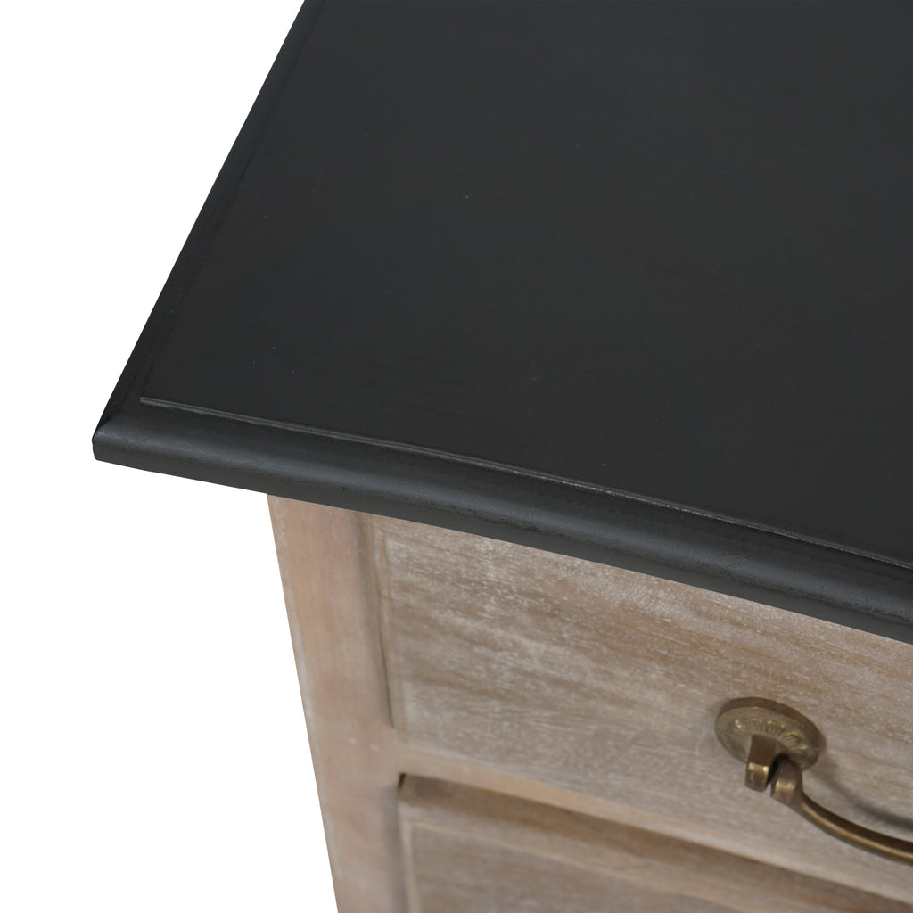 Laura Ashley Natural Wood Swannington 4 Drawer Chest of Drawers