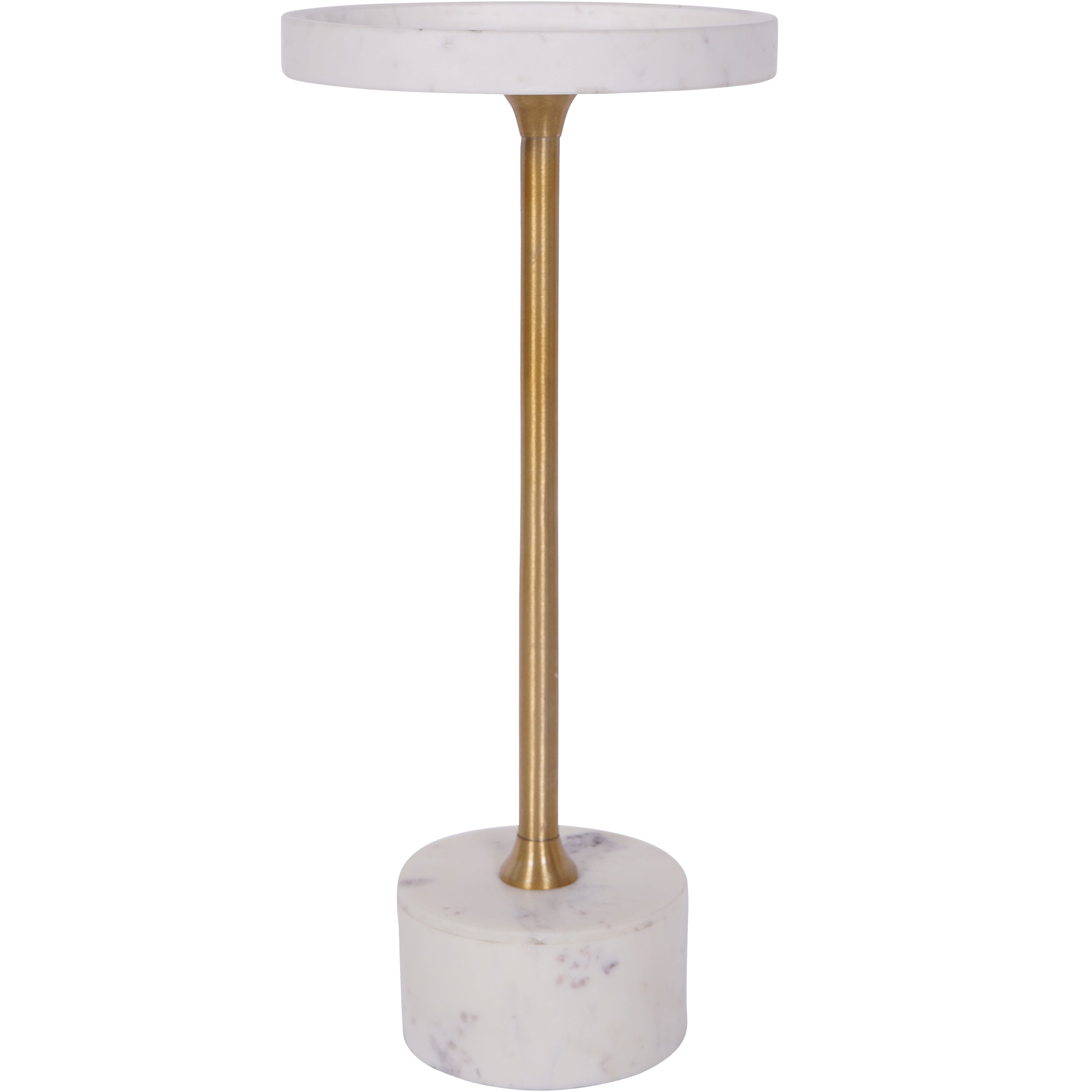 Ravello White Marble Cocktail Table