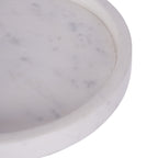 Ravello White Marble Cocktail Table