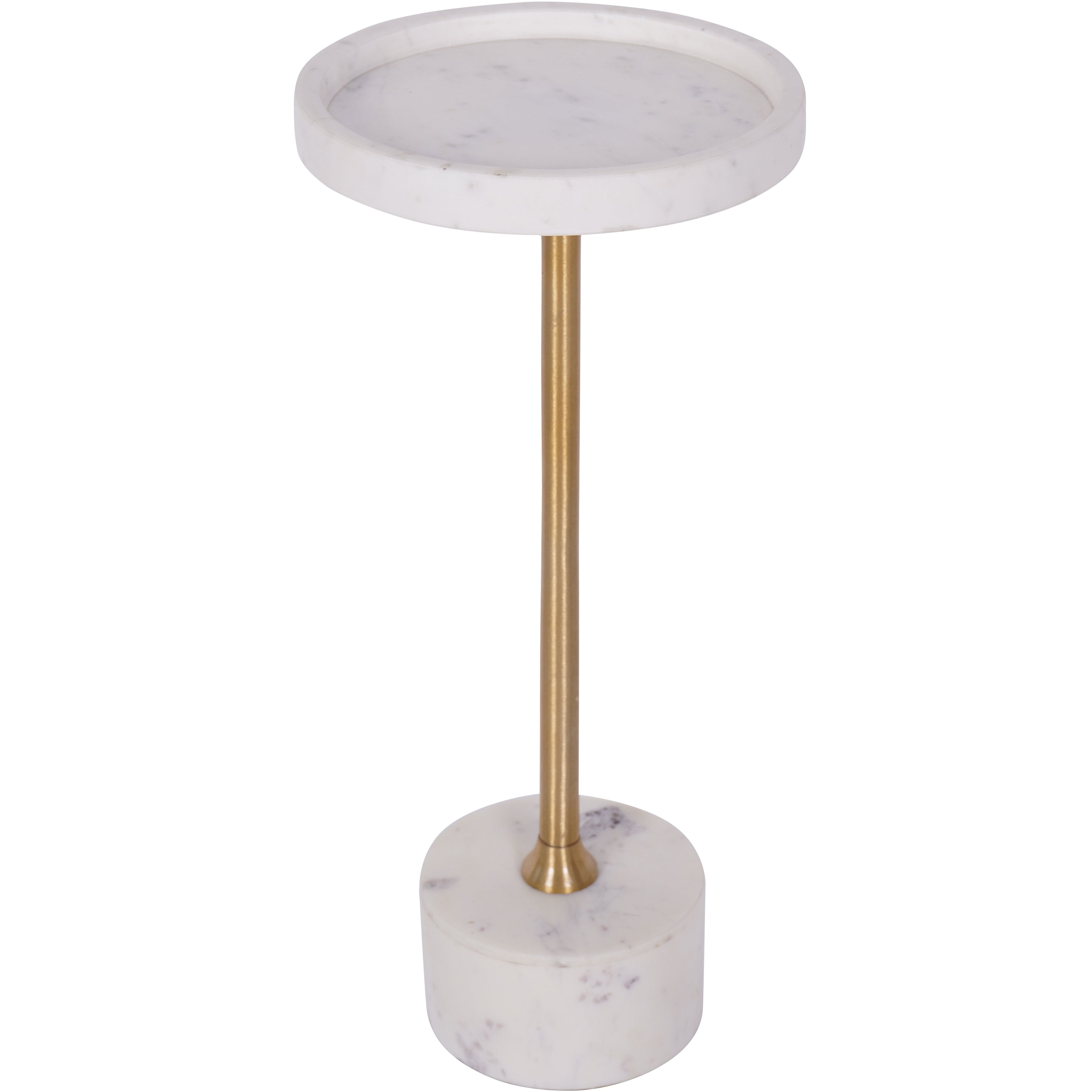 Ravello White Marble Cocktail Table