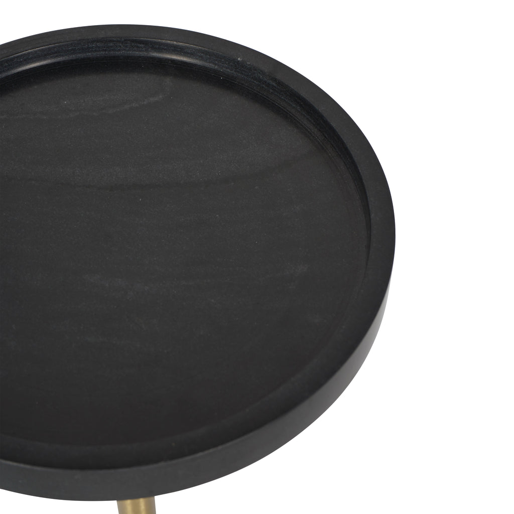Ravello Black Marble Cocktail Table