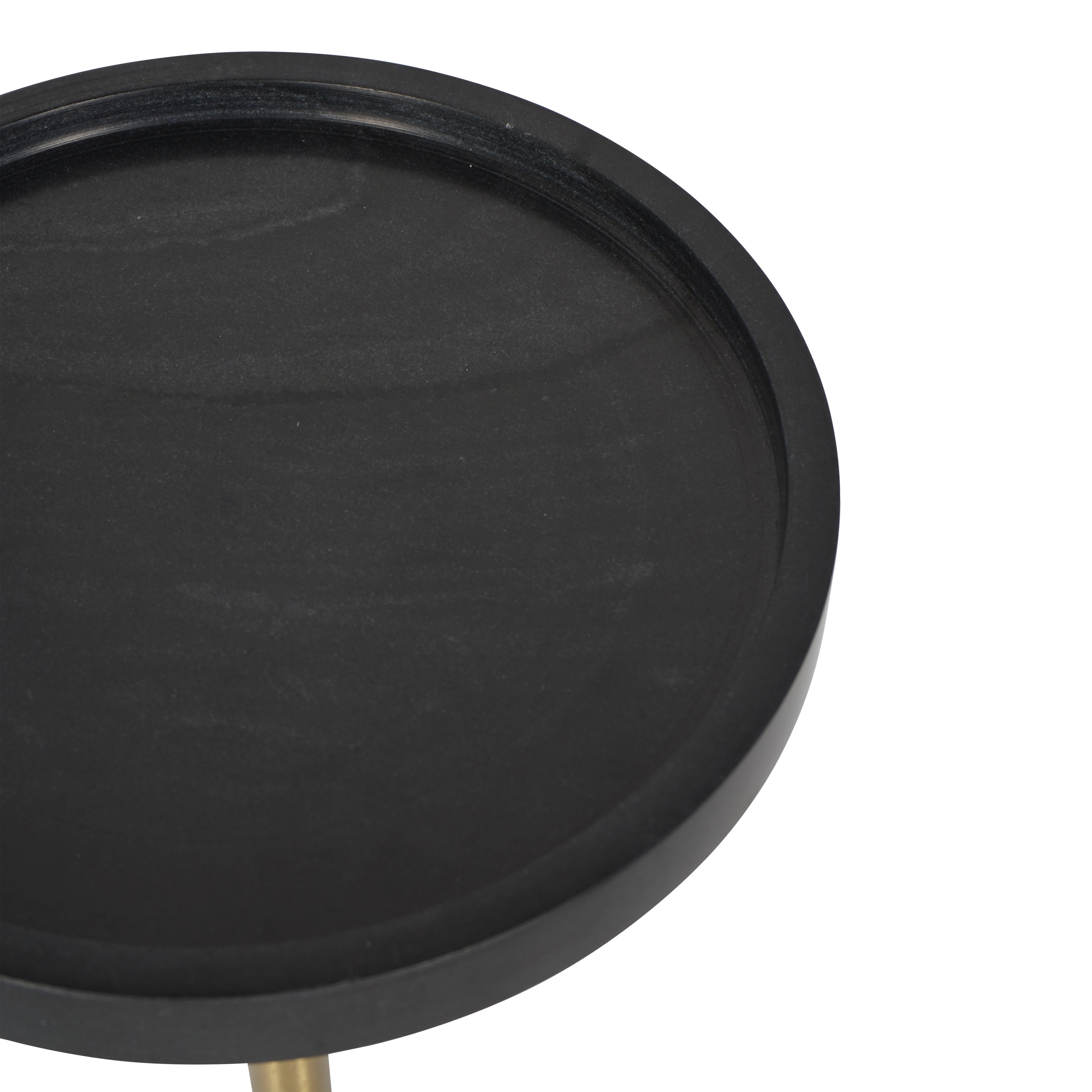 Ravello Black Marble Cocktail Table