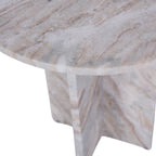Cavallo Fantasy Brown Marble Side Table