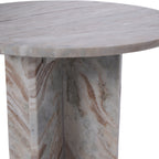 Cavallo Fantasy Brown Marble Side Table