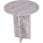 Cavallo Fantasy Brown Marble Side Table