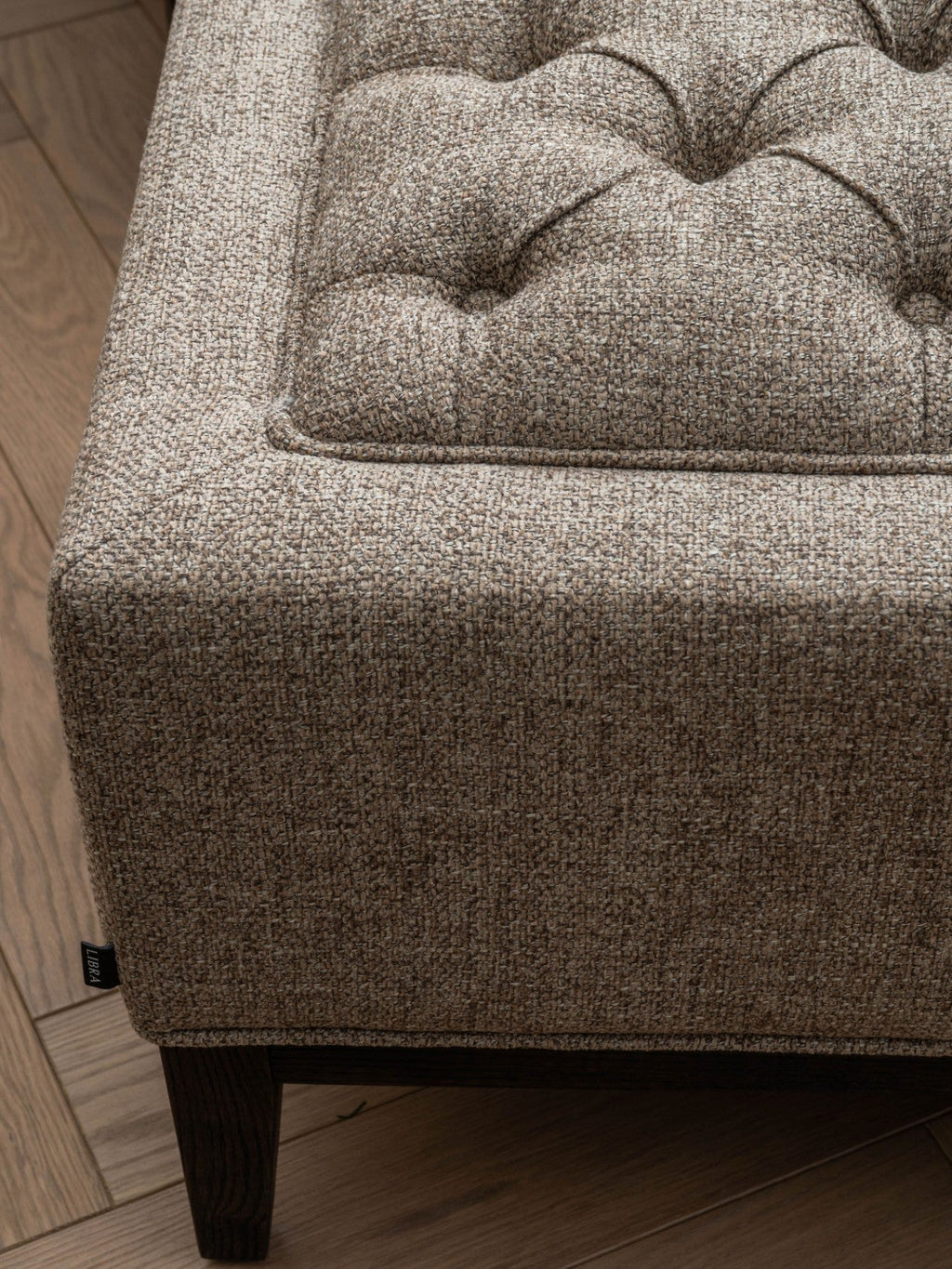 Theodore Buttoned Stool