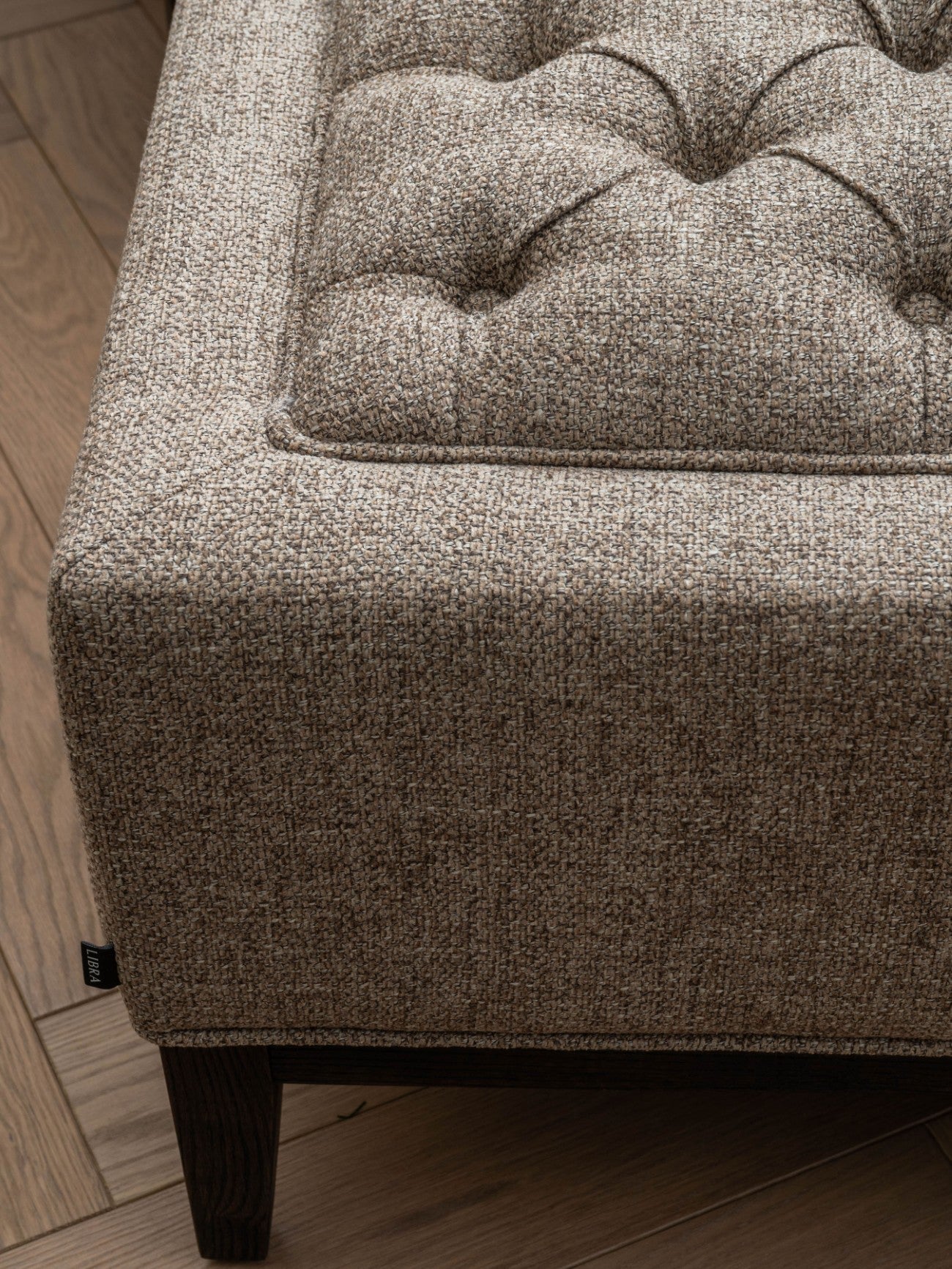 Theodore Buttoned Stool