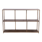 Brooks Console Table Brushed Champagne