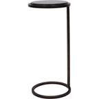 Iota Accent Table Green Panna Marble