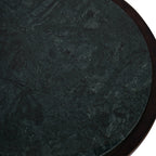 Iota Accent Table Green Panna Marble