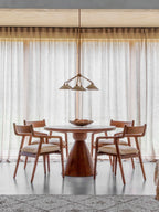 Monterey Round Wooden Dining Table