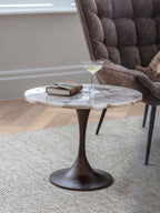 Bosworth Smokey Quartz Side Table
